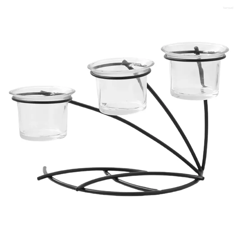 Candle Holders Holder Simple Modern Candleholder Home Decor Decorate Dinner Indoor Shelf Iron Art Stand Year Candlestick