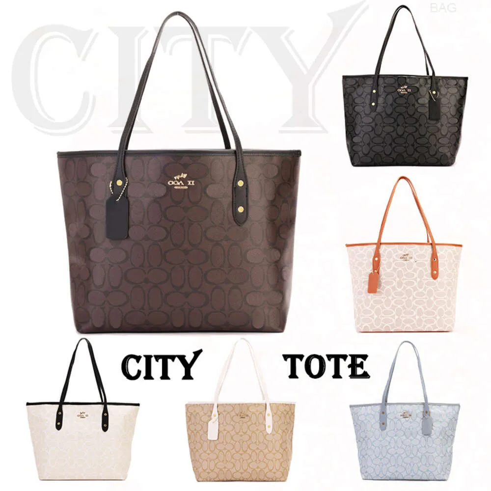 10a City Tote The Tote Bag Luxury Handväskor axelväskor Korta kroppsblommor BRAVT STORA KAPITAL WOMENS Fashion Totes Multifunktionell shoppingväska Klassisk kvalitet