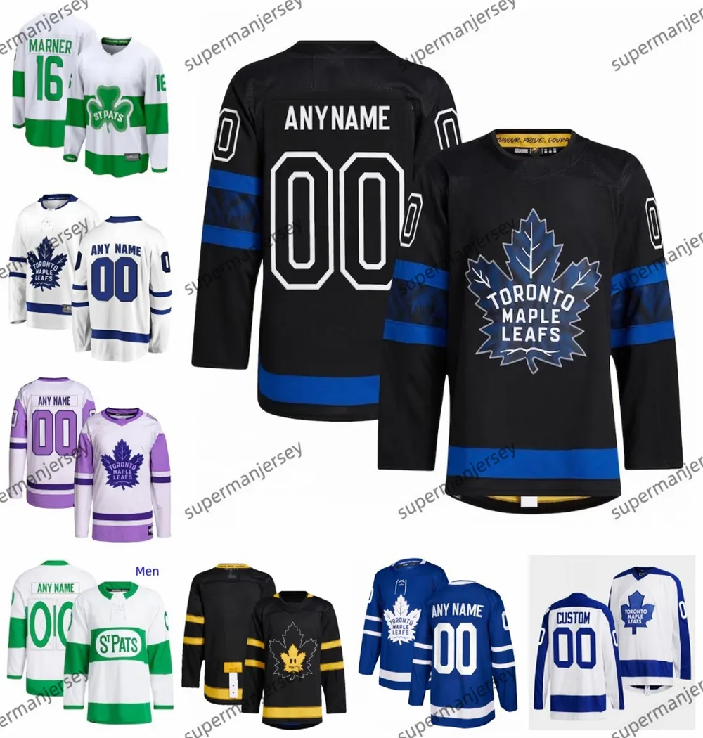Toronto Maple Leafs Jersey 2024, Auston Matthews, Mitchell Marner, William  Nylander, Ryan Reaves, Morgan Rielly, Max Domi, Tyler Bertuzzi, John