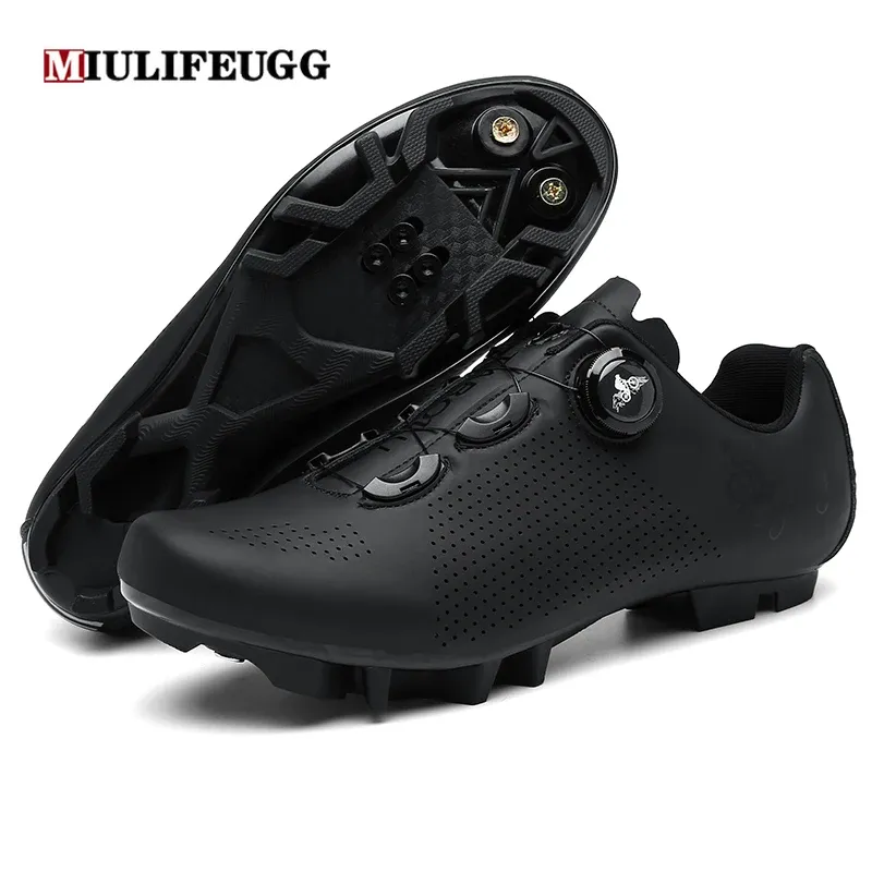 Boots Miulife Cycling Sneaker Mtb Shoes Cykling Mountain Men Sport Route Road Dirt Bike Speed ​​Flat Racing Women Cykel SPD Summer