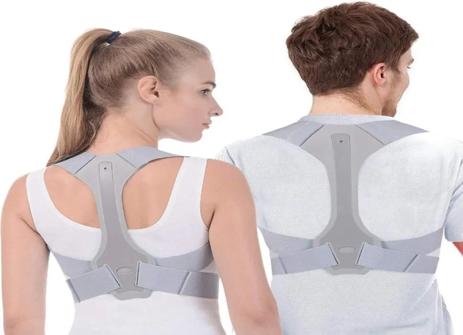 Ortesi per la schiena regolabile per uomo e donna, supporto per la postura della colonna vertebrale della spalla posteriore, che può aiutare ad alleviare il mal di schiena9593252