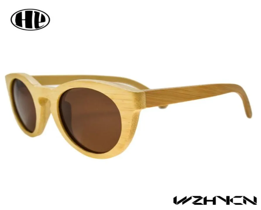 Solglasögon 2021 Polar Wood Multi Round Bamboo Sun Glasses Men Women7295792