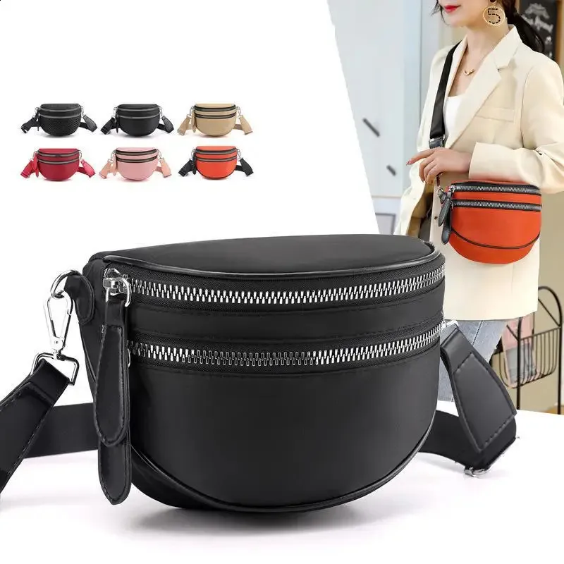 Fashion Mini Small Sac Bag Bag Bag Saddle Sac grande capacité Mesdames Sac diagonal à une épaule Travel Téléphone Mobile Pocket 240402