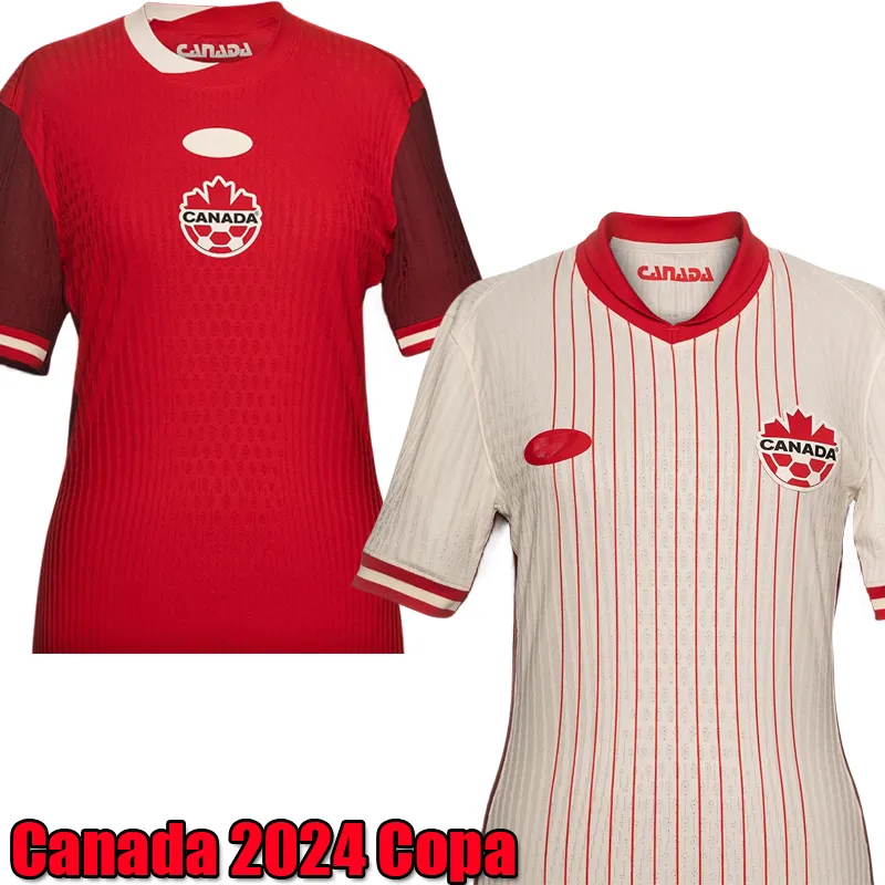 Kanada 2024 Copa America Home Away Beating Falss Zestawy koszule piłkarskie ustawiają dzieci dzieci