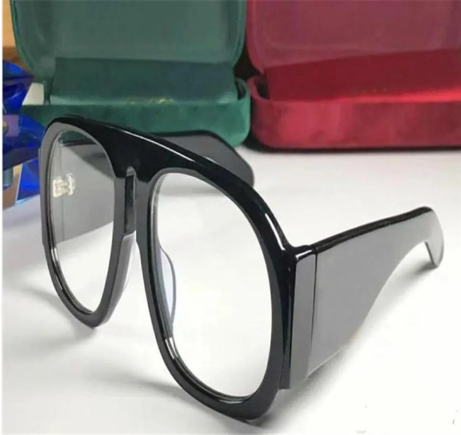 Den senaste stilmodedesignen Eyewear Oversize Frame Populära avantgarde -stil Toppkvalitet Optiska glasögon och solglasögon Series4829593