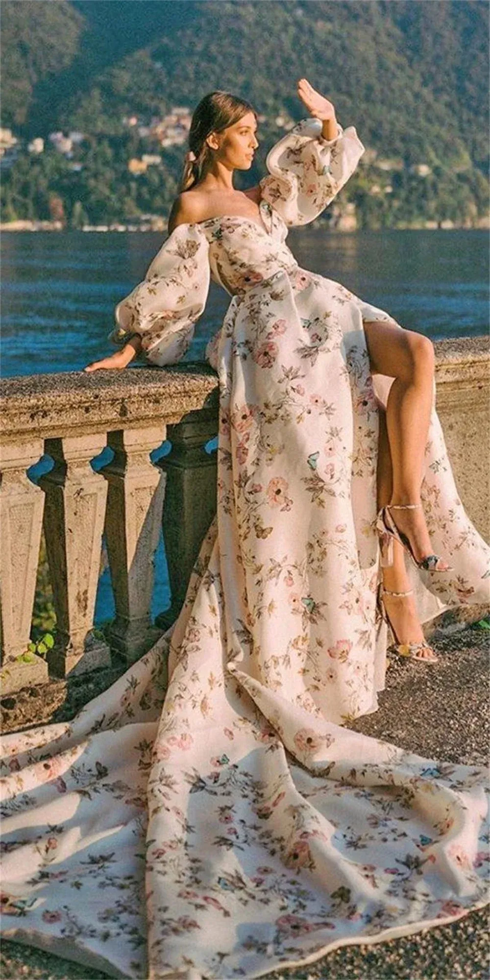 maxi white lace dress White Lace Eyelet Maxi Dress