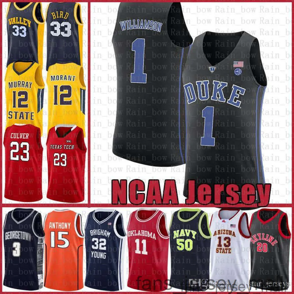 Zion 1 Williamson NCAA Dwyane 3 Wade Kyrie Stephen 30 Curry Irving LeBron 23 James David 50 Robinson Basketball Jersey Anfernee 25 Hardaway