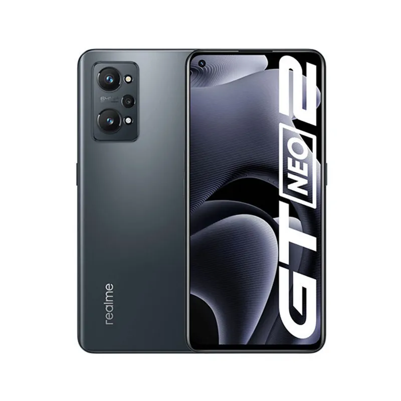 Realme GT NEO 2 5G CPU CPU Qualcomm Snapdragon 870 6.62 cala ekran 64MP aparat 5000 mAh System Google Android Użyte telefon