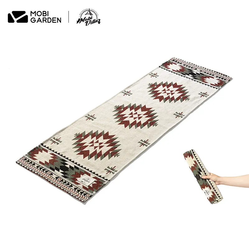 Mat MOBI GARDEN Picnic Table Blanket Family Coffee Table Dining Table Cotton Placemat Camping Table Mat Exquisite Accessories