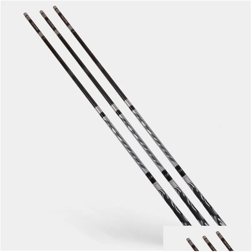 Spinning Rods Fishing Rod Carbon Black Steel 28 Tone Super Hard Nt Pit Drop Delivery Sports Outdoors Ot8Mo Otcah