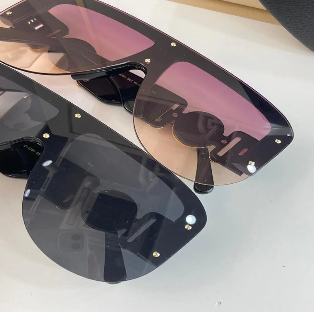 nieuwe trend mannen metalen zonnebril designer vrouwen tinten frames bedekt randloze schild vorm brilmontuur hoge kwaliteit outdoor drivin2130034