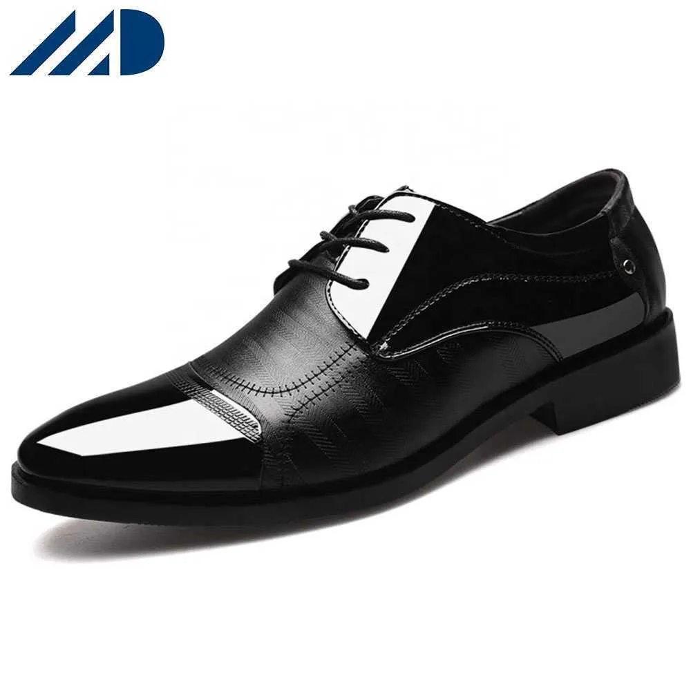 HBP icke-märke läderskor spetsiga män Ballroom Bureau Man Baita Wedding Shoes Latin Prom Dance Dress Shoes Large Size