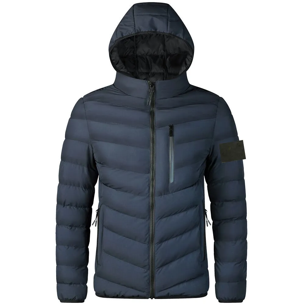 Stone Jacket Wysp Designer Black Down Płaszcz Kobiety Mężczyźni Płaszcz Casual Hip Hop Street Winter Down Płaszcz ciepły płaszcz Casual Men's Fashion Jackets A29