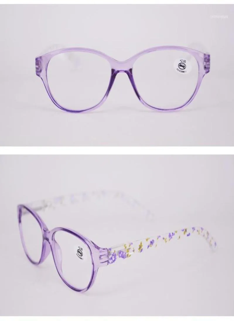 Lunettes de soleil Femmes039s Designer Lunettes de lecture de mode pour les lecteurs de cristal ovales de haute qualité Femme Noir Violet Rose Dis8703754