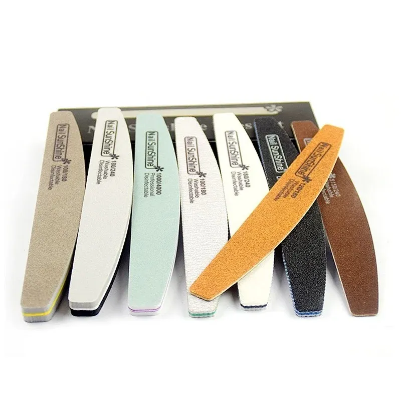 2024 2022 Ny ankomst Professionell Manicure Set Tools Multifunktion Nagelfil Svamp Washable Wood Nail File Set med ruta 3 Relaterad 3 3 3