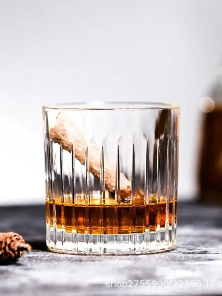 Mokken Japans Gestreept Whiskey Cup Bar Speciaal Klassiek Cocktail Spirit Glas Buitenlandse Wijn
