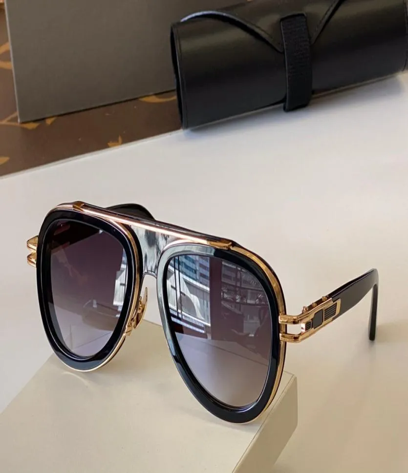 A LTX EVM Top sunglasses high quality luxury brand designer glasses fashion design catwalk Round Heavy Metal for Mens and Womens Glasses with box5122399