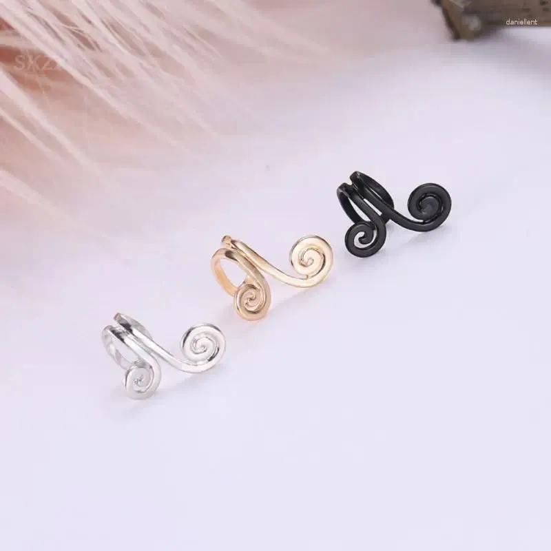 Boucles d'oreilles à dos, accessoire de mode japonaise, épingle à cheveux, Design Unique, tendance, aucun perçage d'oreille requis