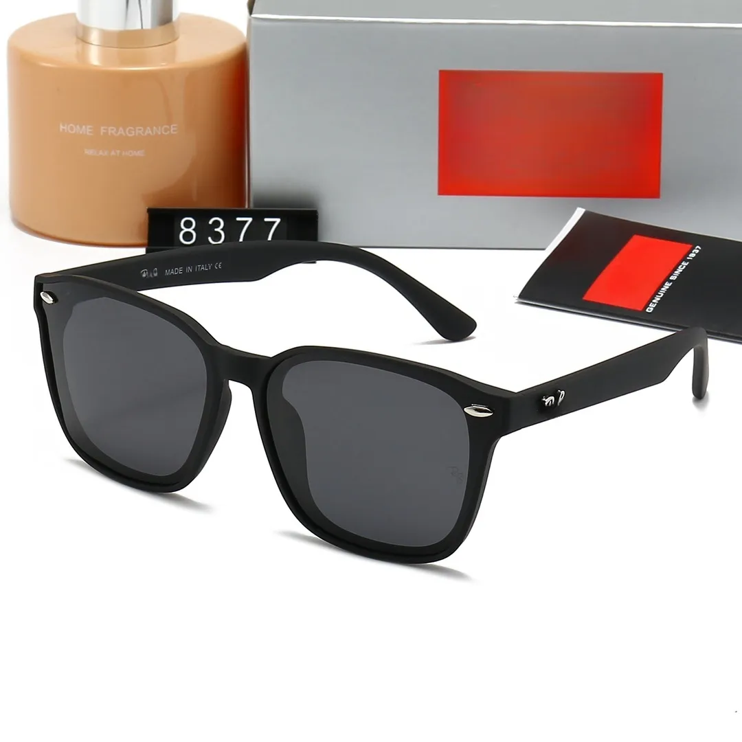New RaB polarized sunglasses 8377 fashion casual men and women travel driving sunglasses 5377 with original box