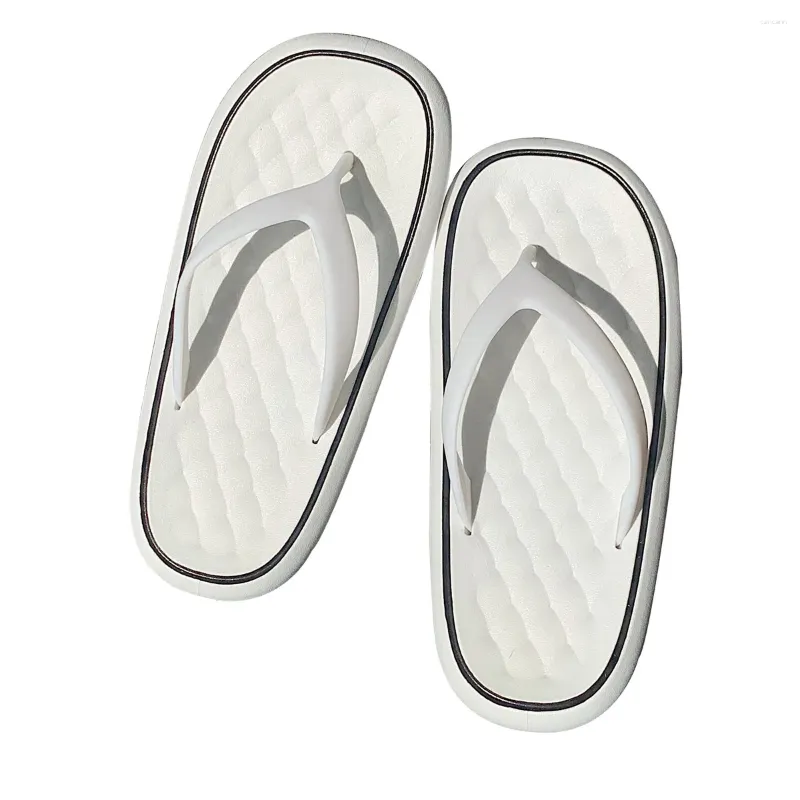 Slippers A449hbrzt Fashionable Cute Round Head Flip Flops Worn Outside The Sea Personalized Leisure Soft Bottom Beach Sandals