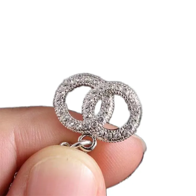 Designer clássico pulseira pérola estrela charme chapeamento pulseira de prata correntes para mulheres pulseiras de cristal jóias de casamento frete grátis zh189 E4
