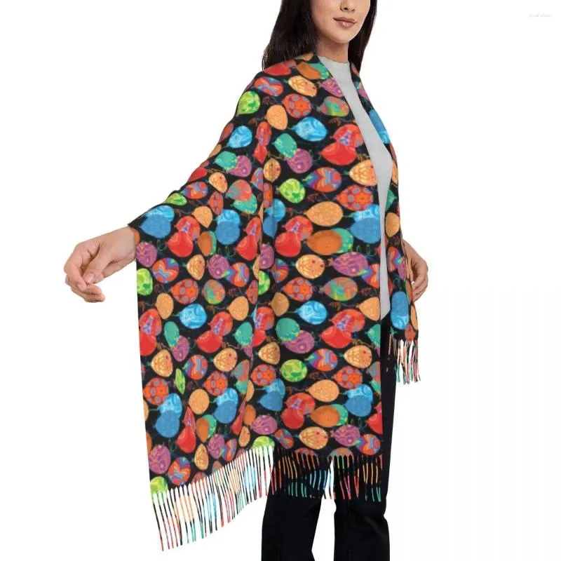 Sjaals Warm houden Sjaal Winter Verjaardag Ballon Sjaal Wrap Kleurrijke Print Grafische Bufanda Mujer Womens Y2k Grappig Groot