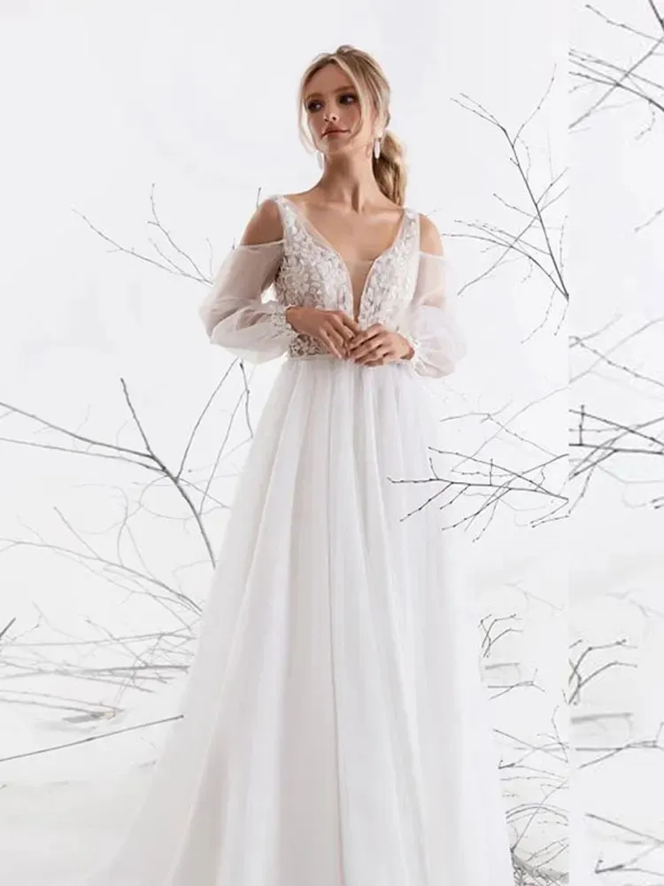 white christmas dresses Custom Design Consultation – Brydealo main image 1