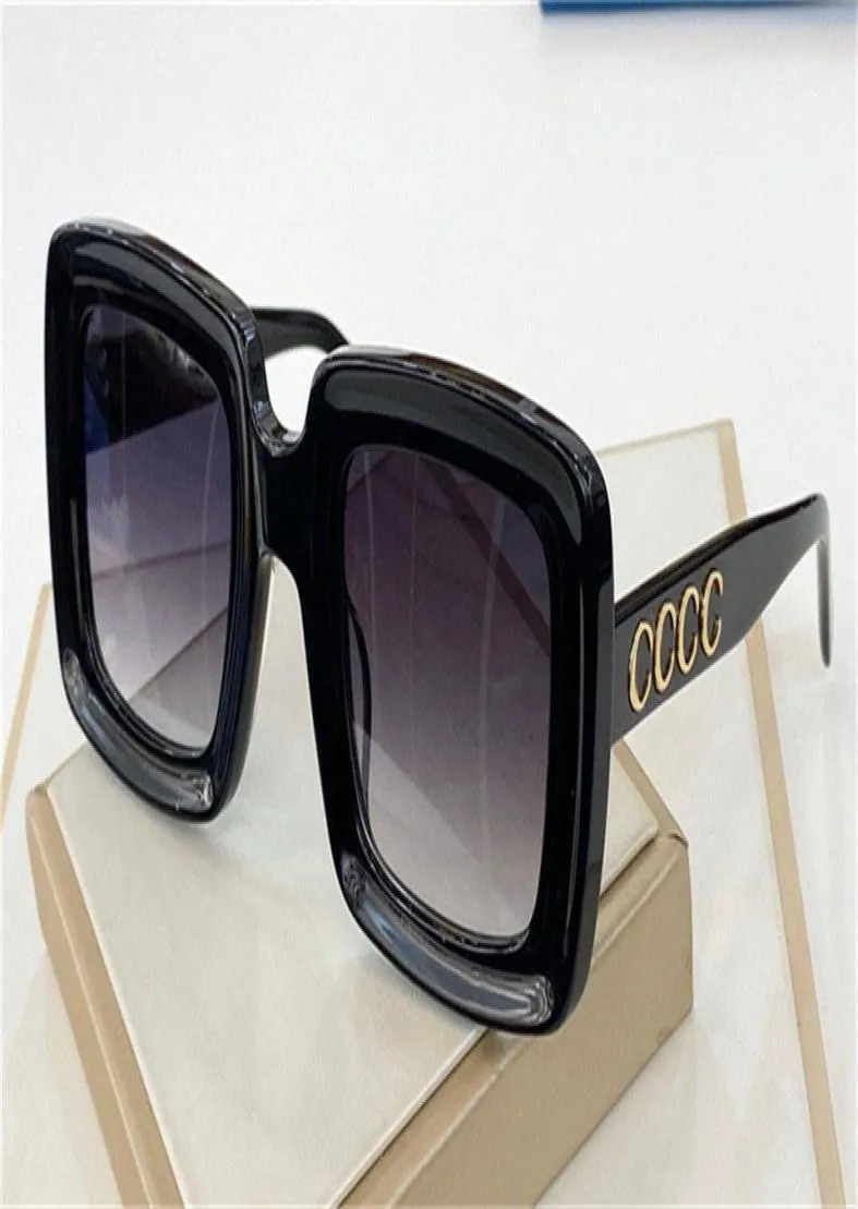 Nowe okulary przeciwsłoneczne o projekcie mody 5428 Square Frame Prosty i elegancki styl najwyższej jakości Klasyv 400 Ochrona obiektywu 3414313