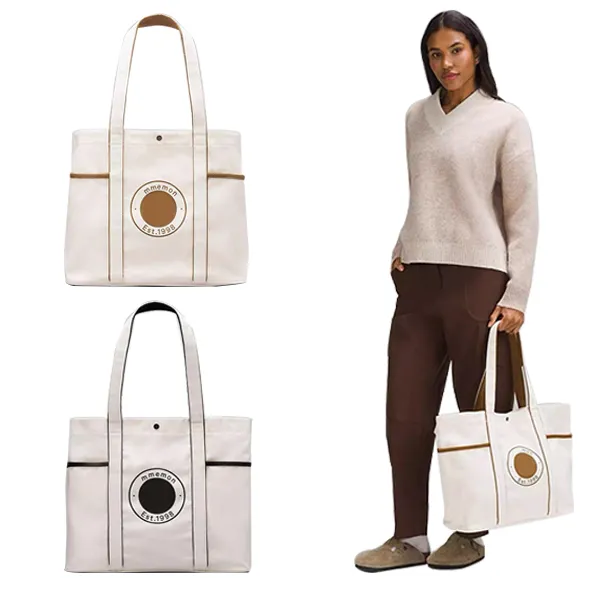 Daily Multi-Pocket Canvas Tote Bag designer Luxury handbag High quality Shoulder bag Stylish Men and women casual travel bag 20L Large capacity mall shopping bags