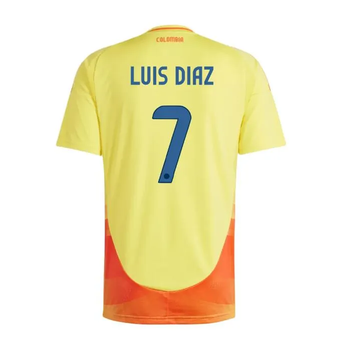 Colombia No2 Zapata Away Soccer Country Jersey