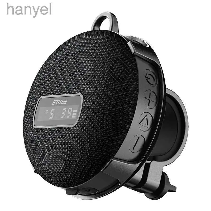 Haut-parleurs portables 8W haute puissance vélo LED affichage numérique sans fil Bluetooth haut-parleur Portable colonne extérieure IPX7 étanche Subwoofer main libre 24318