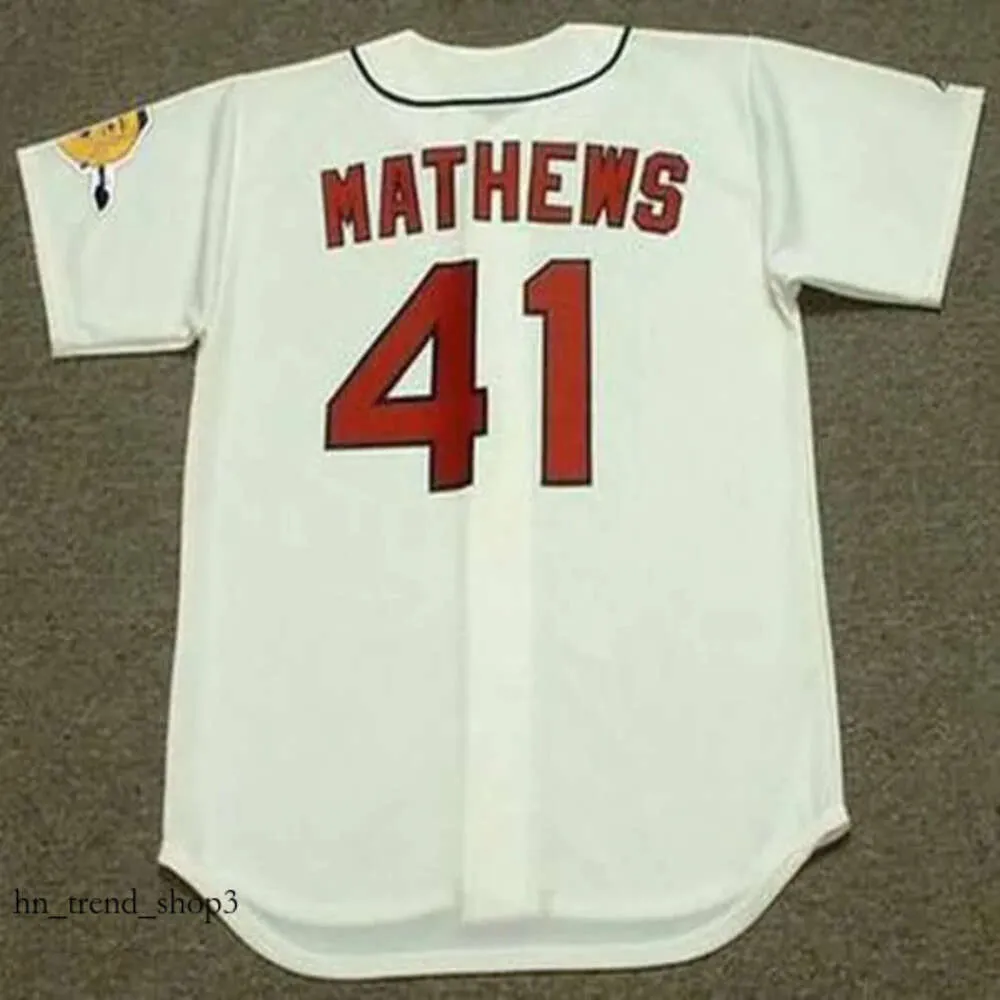 Maillot de baseball vintage Milwaukee 21 WARREN SPAHN 8 BOB UECKER 15 JOE TORRE années 1960 20 GUS BELL 33 LEW BURDETTE 41 EDDIE MATHEWS 44 HANK AARON 910