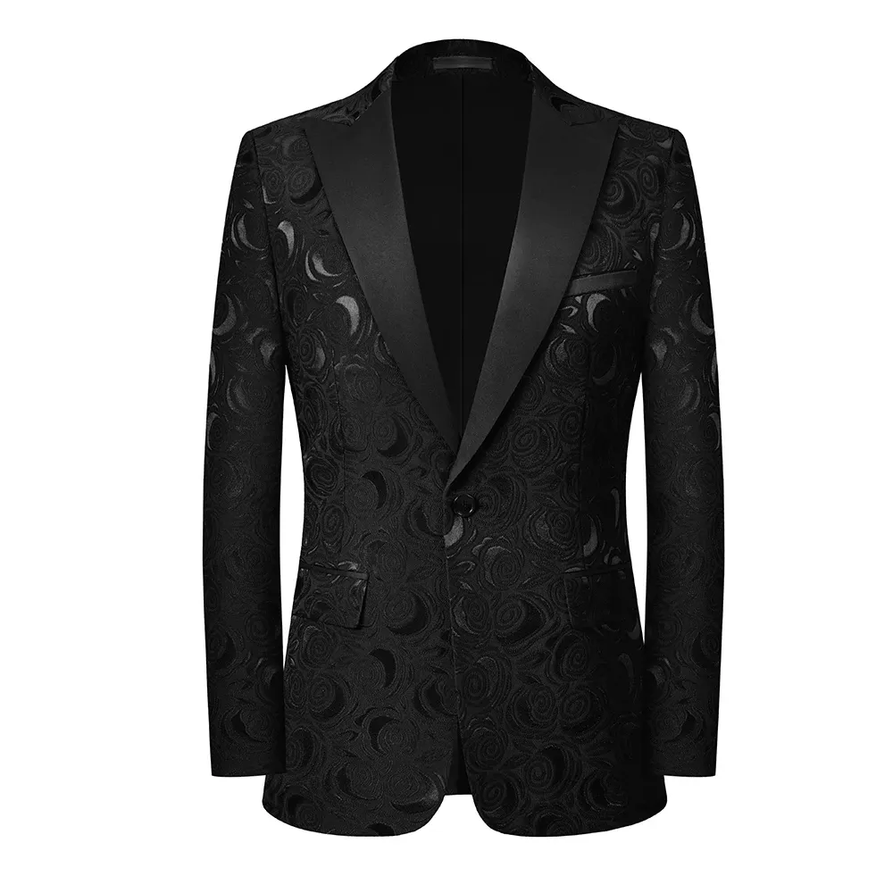 Chaquetas Tops de trajes nuevos para hombres Trajes delgados Ocasiones de negocios Ocasiones de boda Trajes de fiesta para presentaciones Fotografía de viajes para ocasiones formales