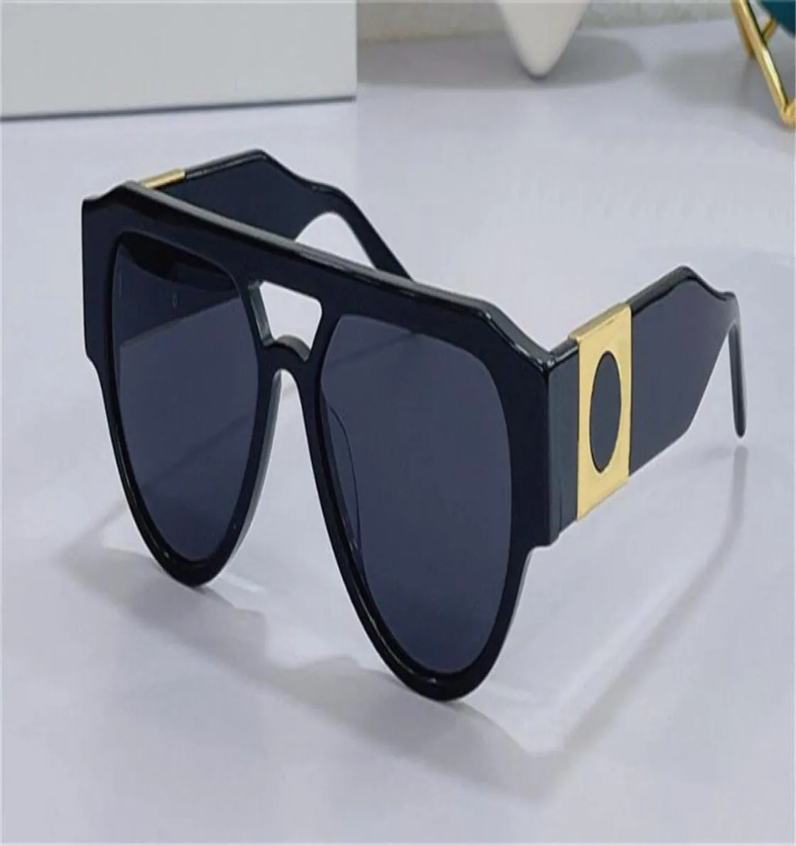 Продаю солнцезащитные очки модного дизайна 4401 Pilot с большой пластинчатой оправой, модный подиумный стиль, простой и элегантный, высочайшее качество, защита uv400 5531824