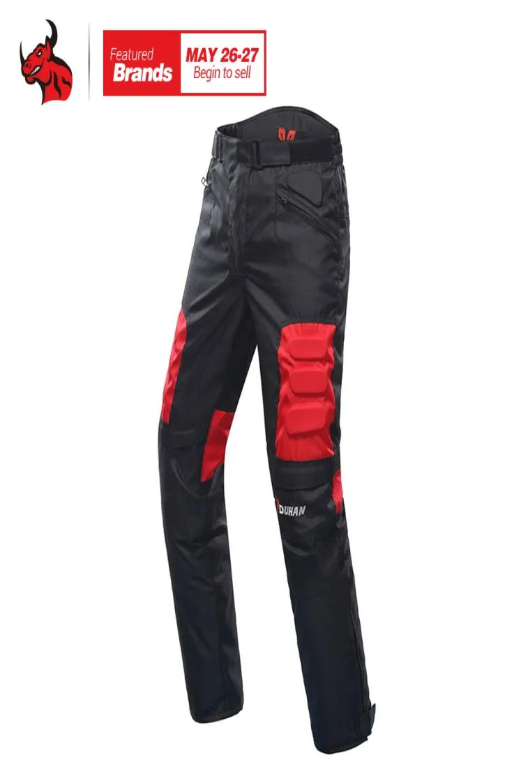 DUHAN Motorcycle Pants Motocross OffRoad Trousers Motorcycle Racing Pantalon Windproof Riding Pants Knee Protective Guards1980047