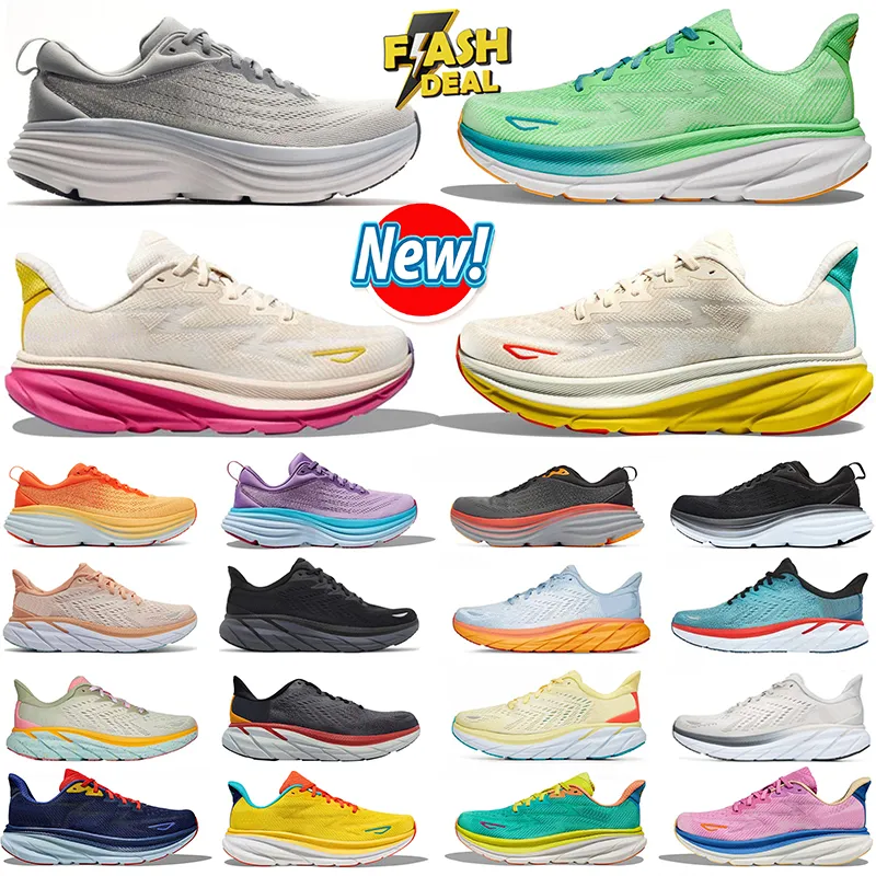 scarpe di marca 9 clifton bondi 8 scarpe hokas scarpe da ginnastica da donna larghe nero bianco persone libere porto nebbia spazio esterno scarpe da ginnastica da uomo di design scarpa da tennis da esterno