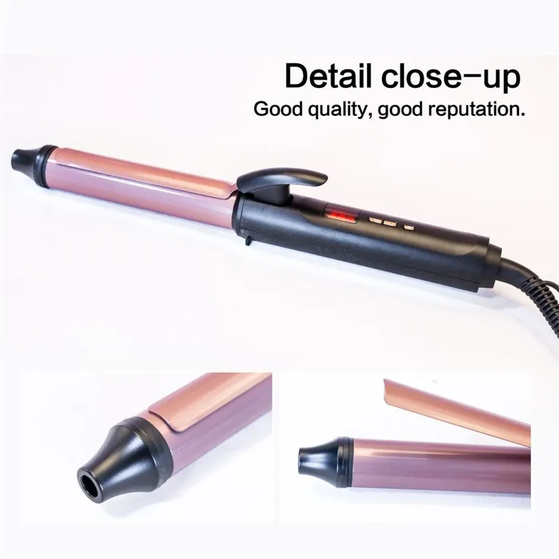 Fully Automatic Ceramic Styling Tools Professional Hair Curling Iron Hair Waver Pear Flower Cone Electric Hair Curler Roller Curling Wand Dropshipping