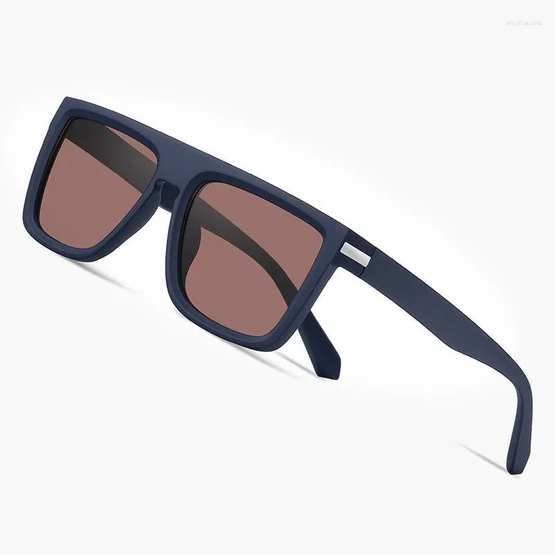 Solglasögon Shauna Square Men Polarised Driving Fashion Mirror Shades UV400 Women Sun Glasses