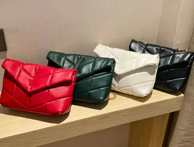 Dhgate Top Designer Bag Handbag Loulou Duvet Quilted Y Genuine Leather Shoulder Women's Bag Chain Bag Sheepskin Crossbody Bag Handbag Postman Bag Tramp Bag