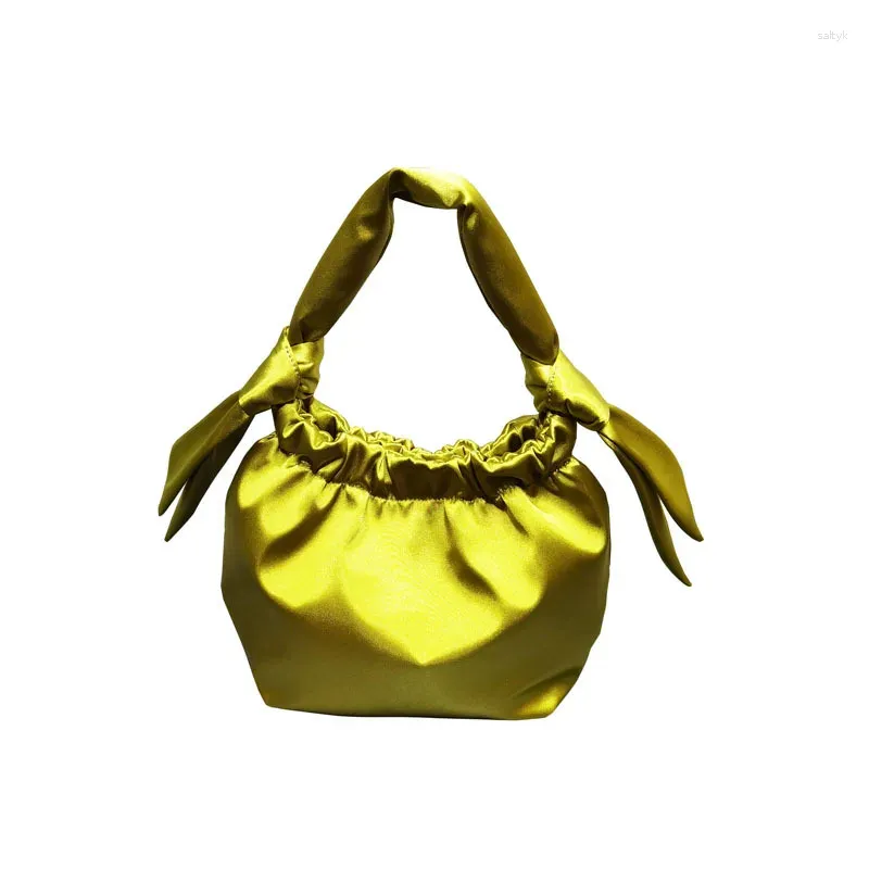 Sacs de soirée Mode Luxe Sac à bandoulière Petit Satin Prom Bow Sacs à main Femmes Bolsas Femme Marque Designer Bourse