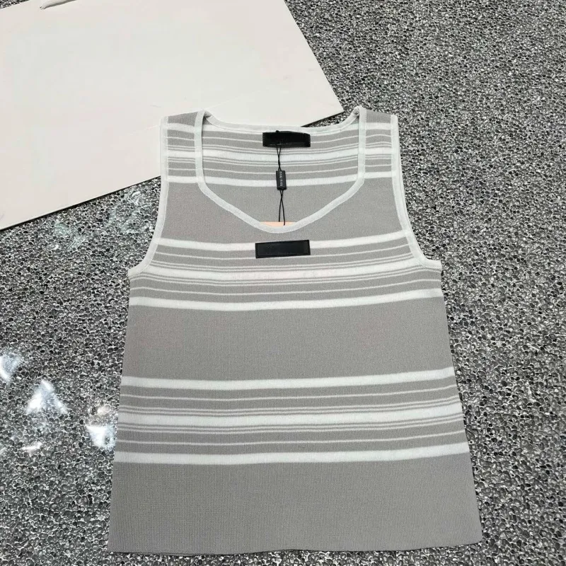 PRD kleding Designer Women Casual Jurken Summer Fashion Tank Brand Women Triangle Tanktop Top Dress Katoenen nek Sexy jurken Mini Rok Miu Shirt 9644