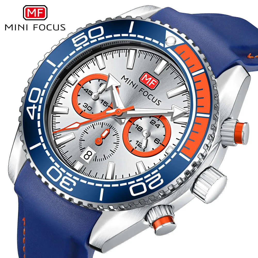 Mini Focus Racing Sports Waterproof Pierścień Ratchet wielofunkcyjny glow męski zegarek 0426G