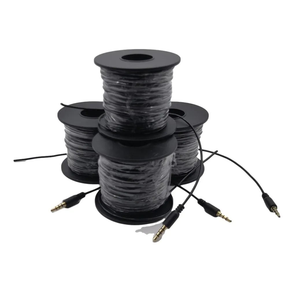 Finders 15 m/20 m/30 m Vissen Camera Kabel Met 3.5mm Oortelefoon Voor Fishfinder onderwater Camera Kabel Data HD/SD Transmissie Draad Lijn