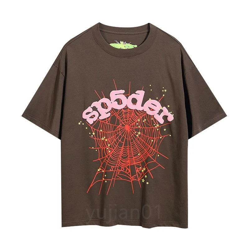 Spider Shirt Sp5der t Mens Tshirt Men Designer Summer