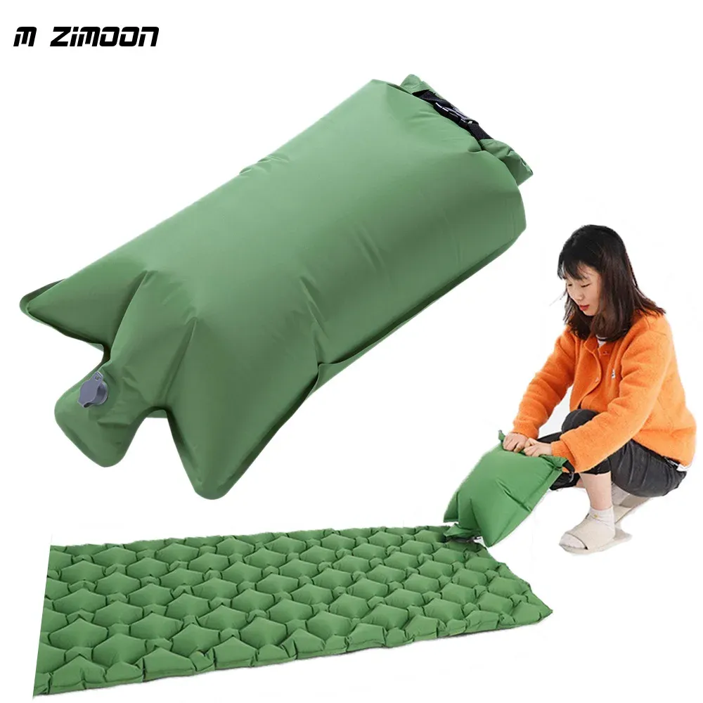 Mat Camping Inflatable Flotation Bag Ultralight MoistureProof Outdoor Mat For Sleeping Pad Mattresses Hiking Inflatable Air Bag