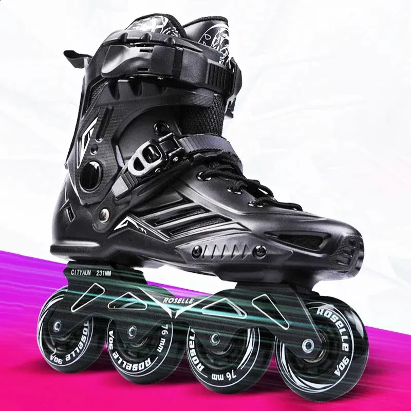 Original Roselle storlek 35 till inline rullskridskor Professionella vuxna barn rullskridskor slalom glidande fsk patines 240312