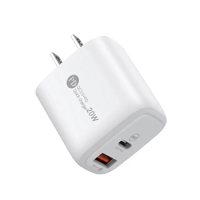 Chargeur USB Type C 20W, Charge rapide, adaptateur de téléphone portable, pour iPhone Xiaomi 14 Huawei Samsung S21, Charge rapide 3.0