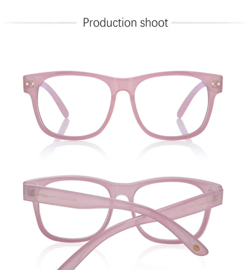 Kadınlar için Tasarımcı Güneş Gözlüğü Kadın Kızlar Moda Kıdemli Anti Mavi Açık Pembe Poligon Gözlükleri Cam Lensler5397104