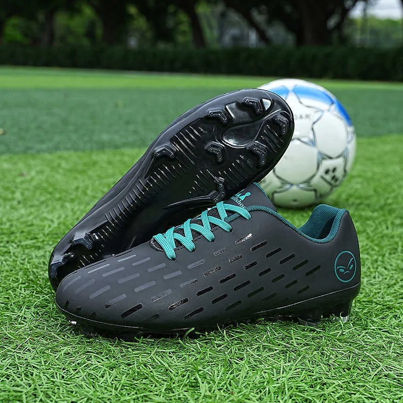 HBP من غير العلامة التجارية للأطفال البالغين Futzalki Men Boys Centipede Soccer Shoes Cleats Football Boots Futsal Professional Sport Football Shoes Soccer