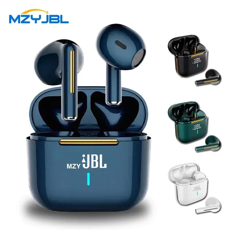 ヘッドフォン新しいオリジナルMZYJBL H6 TWS Earbuds Hifiステレオタッチコントロールスポーツ防水ヘッドセットイニアワイヤレスBluetoothミュージックヘッドフォン